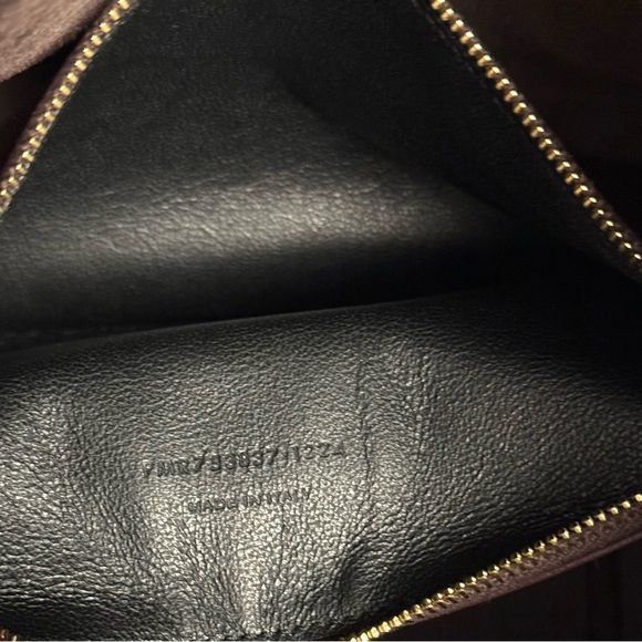 SAINT LAURENT Large Le 5 A 7 Soft Hobo in
Raisin - Picture 11 of 12